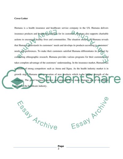 Situation Analysis of Humana