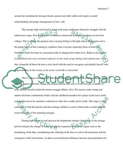 Adolescent Girls And Depression Essay Example Topics And Well Adolescent Girls And Depression Abraham Lincoln Essay Paper also Obesity Essay Thesis High School Vs College Essay