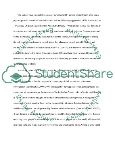 Personality disorder