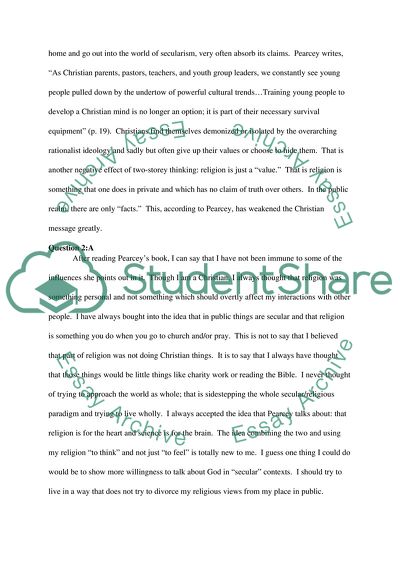 Christian Conceptions of the World