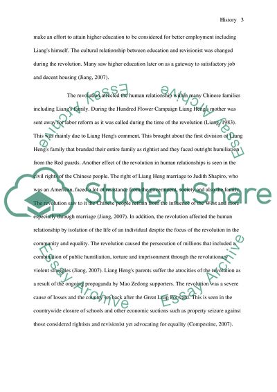 How the revolution affect the cultural and human relationship