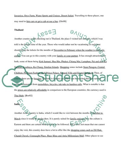 Tourism the best seven countries to visit