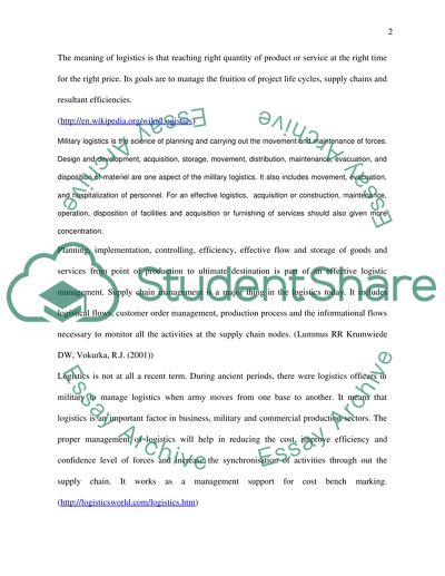 Logistics of Alexander the Great compared to modern day logistics