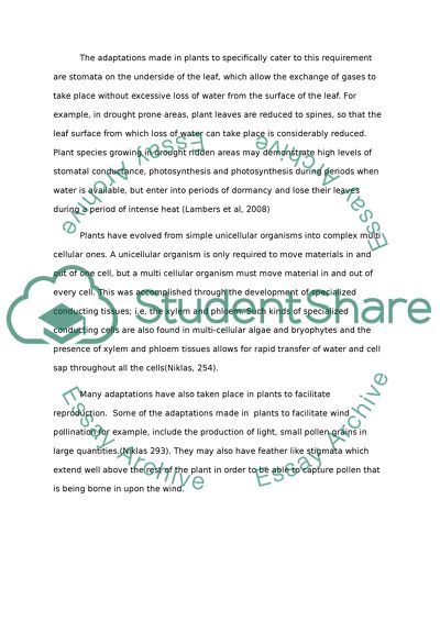 Adapting to terrestrial living