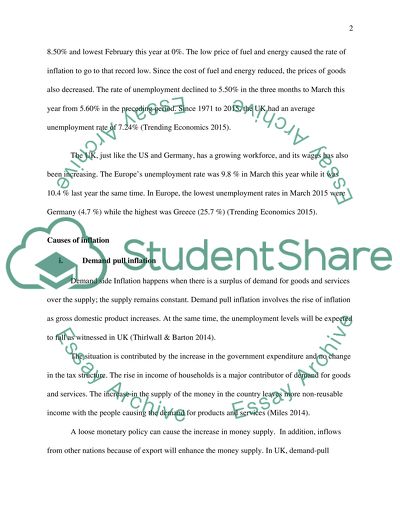 Evaluate the policies that could be used in the UK to meet inflation targets