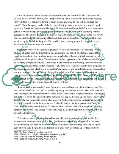 Gender Inequality and Religion