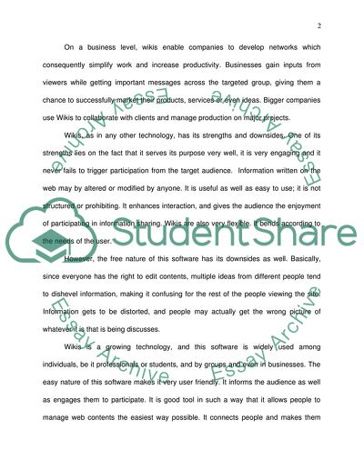 Virtual and Social Media of Wikis