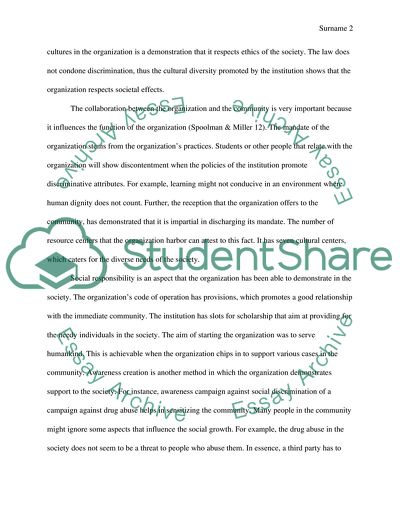 Ethics Social Responsibility at Colorado State University