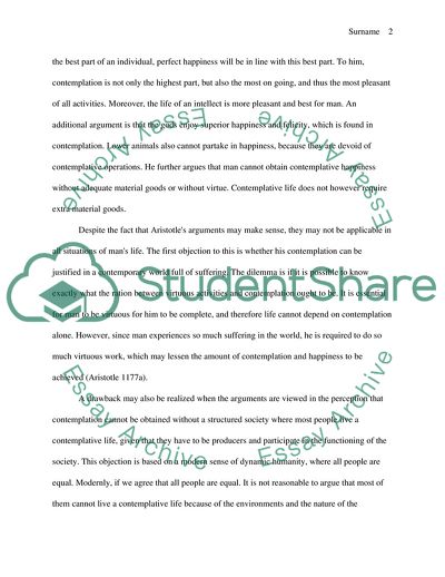 Interpretation of Aristotles Work