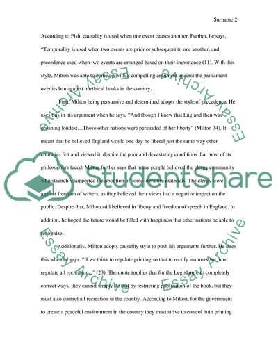 Areopagitica by John Milton