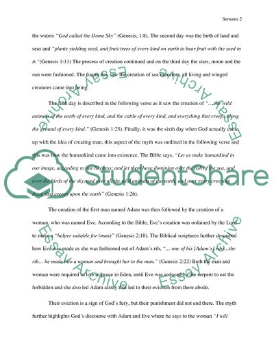 The World and Its Origin