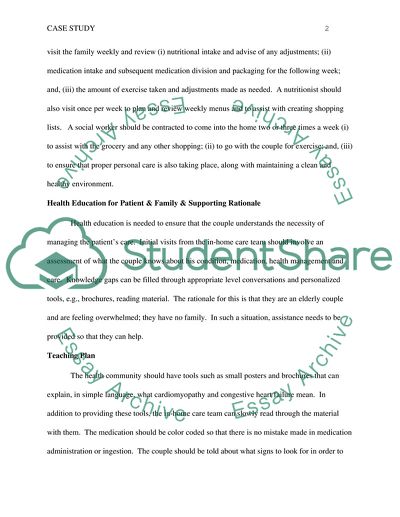 Management of Patients with Heart Failure