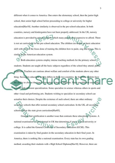 The UK vs the USA Education System