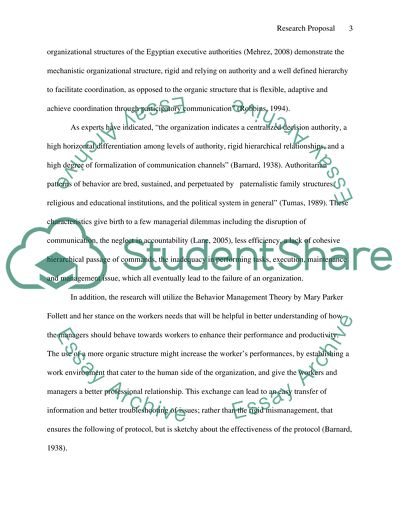 The effect of modern culture on managerial behavior in Egypt