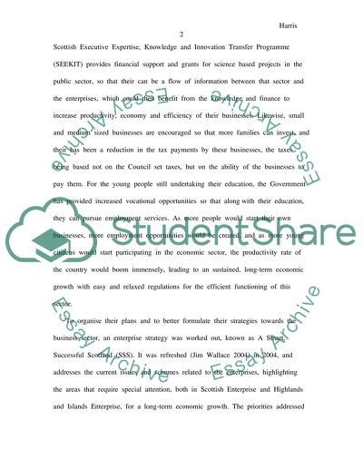 The new Scottish Government will be good for Scottish business. Discuss