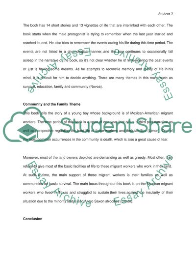 And the Earth Did Not Devour Him