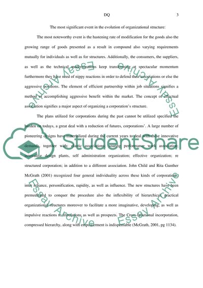 Characteristic Management Chain