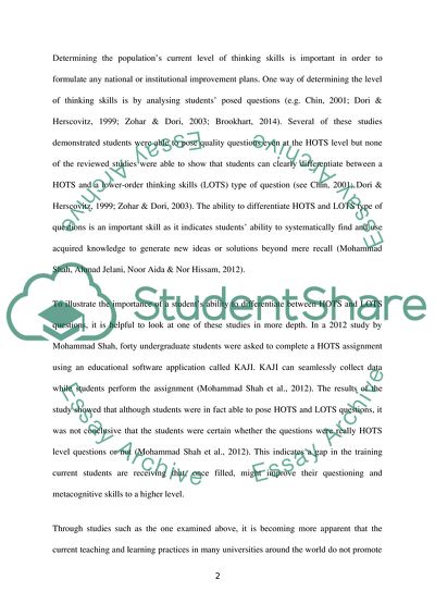 Analysis of Students Learning Performance