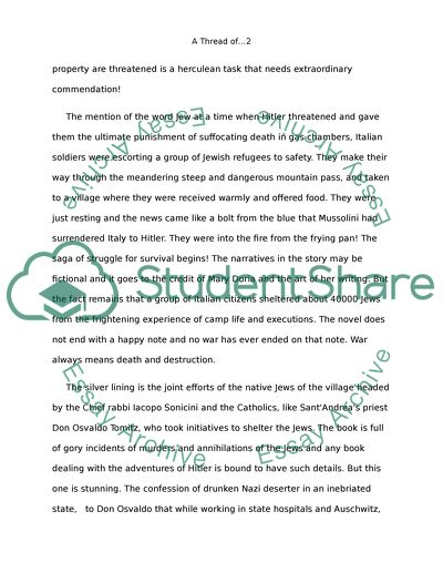 A Thread of Grace by Mary Doria Russell