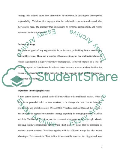 Vodafone Is the Worlds Second-Largest Telecommunication Company