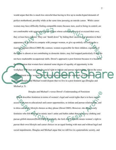 Analysis of Post-Feminism