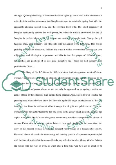 Zhang Yi Mou film-makers