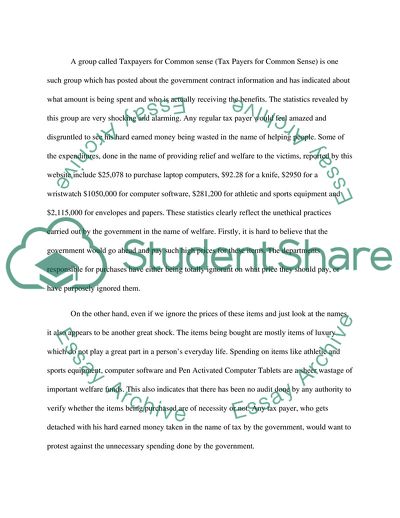 Ethical Analysis of Hurricane Katrina Disaster