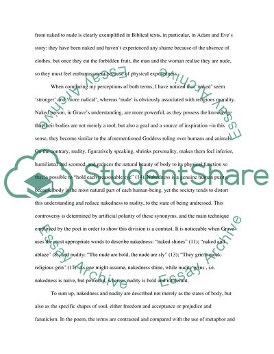 The Naked and the Nude