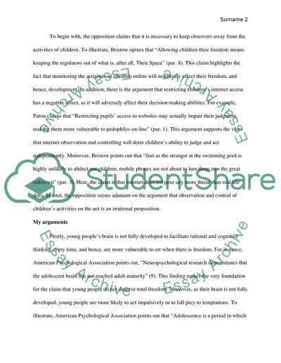 Controlling the Cyber-conduct of Young People