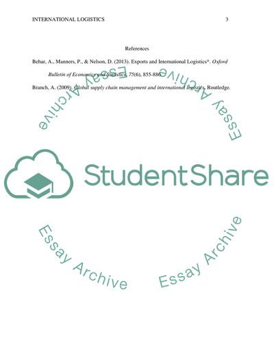 International Logistics