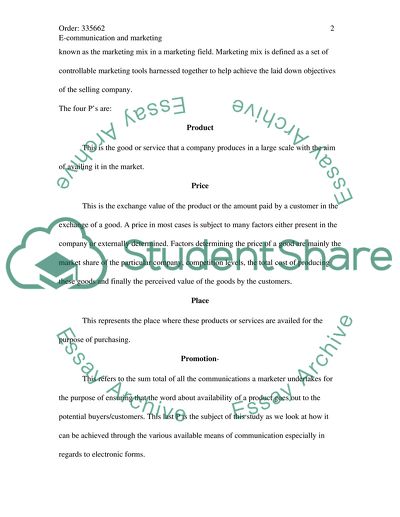 Benefits of E-Communications in Integrated Marketing Communications