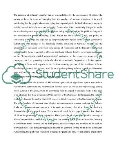 Social Policy in Healthcare of Germany and France