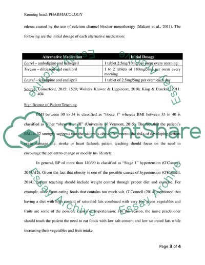 Influences of Age, Gender, and Ethnicity on Hypertensive Medication