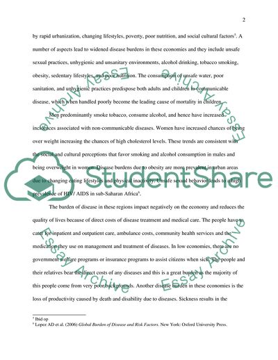 Global Health - Global Disease in Malawi and Kenya