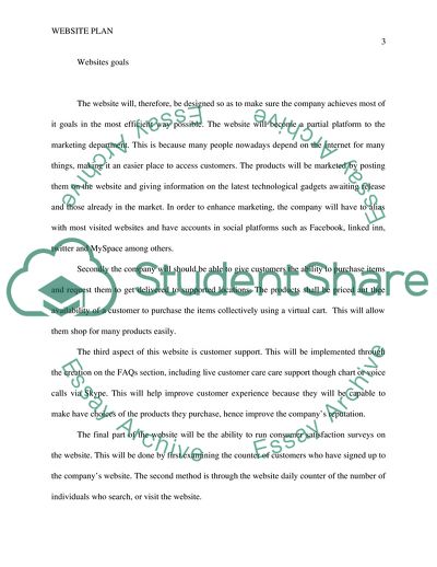 Create a Website Plan