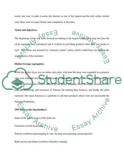 Amazon Performance Analysis