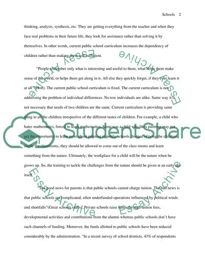 The Negatives and Downfalls of U.S Public Schools and Its System