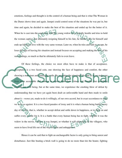 The Woman in the Dunes