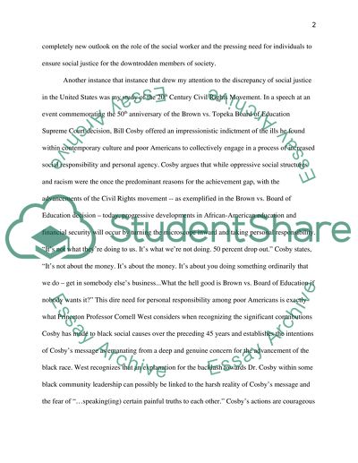 The Social Workers Responsibility