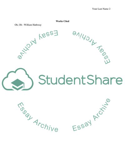 William Hathway Poem