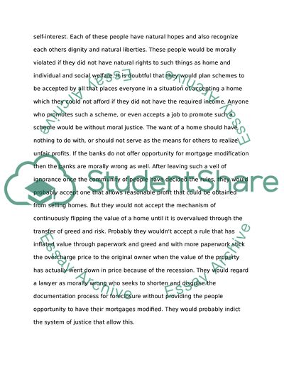 Lawyers and the Housing Mess