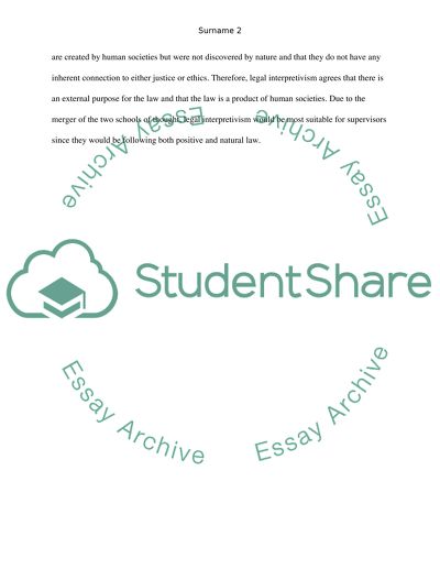 Legal Interpretivism