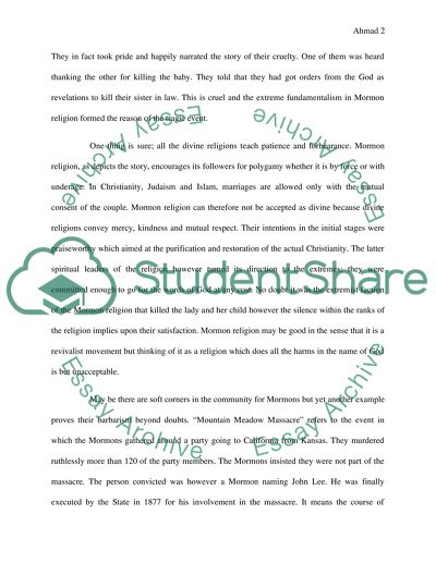 Under the Banner of Heaven