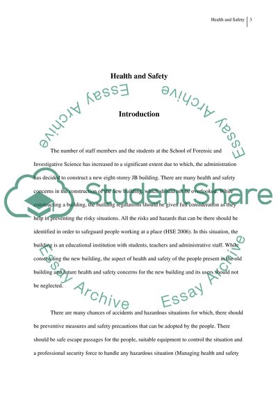 Construction of the Eight-Storey JB Building