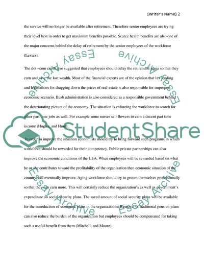 Americans Delay Retirement