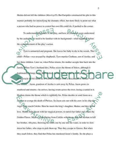 Medea argumentative essay image