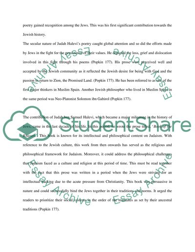 Judah ben Samuel Halevi Achievements