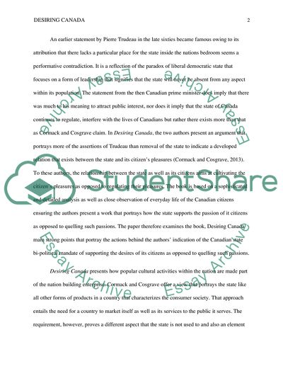 Desiring Canada: CBC Contests, Hockey Violence and Other Stately Pleasures