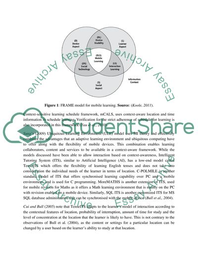 Adaptive Mobile Learning Using Multiple Intelligence Theory