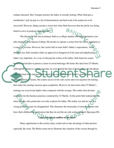 Boiler Room Directed by Ben Younger